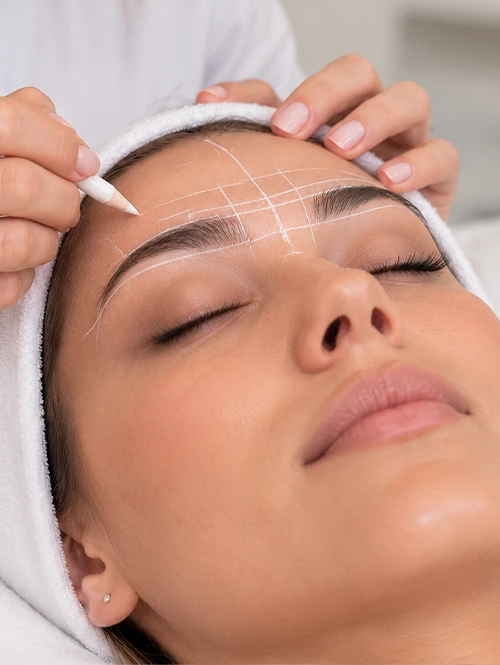 Formation de brow lifting avec brow mapping à l’Institut de Beauté Avogadro à Lausanne